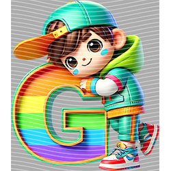 Cartoon letters-CL 652